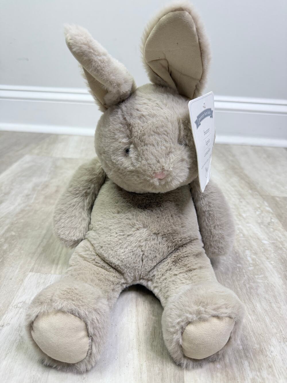 Pottery Barn Kids Bunny Critter Plush Size Small stuffed animal Lovey
